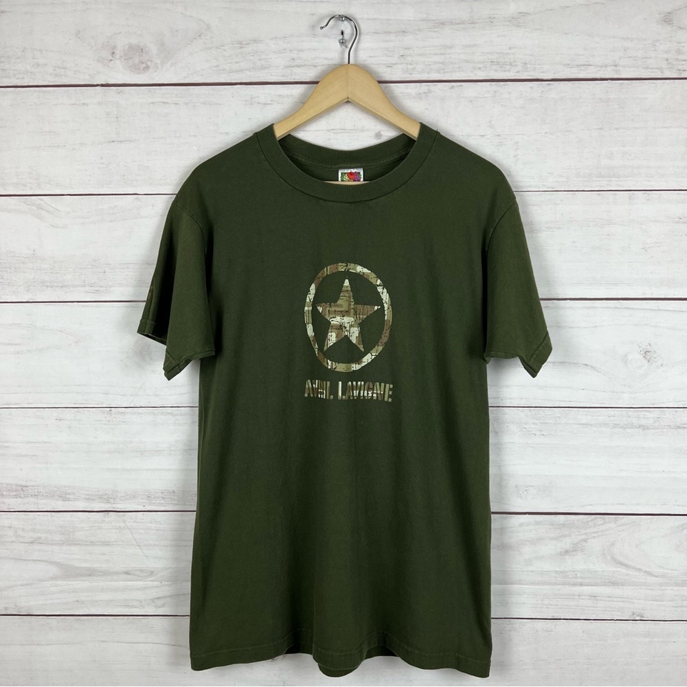 Vintage Y2K Avril Lavigne Let Go T-Shirt Large